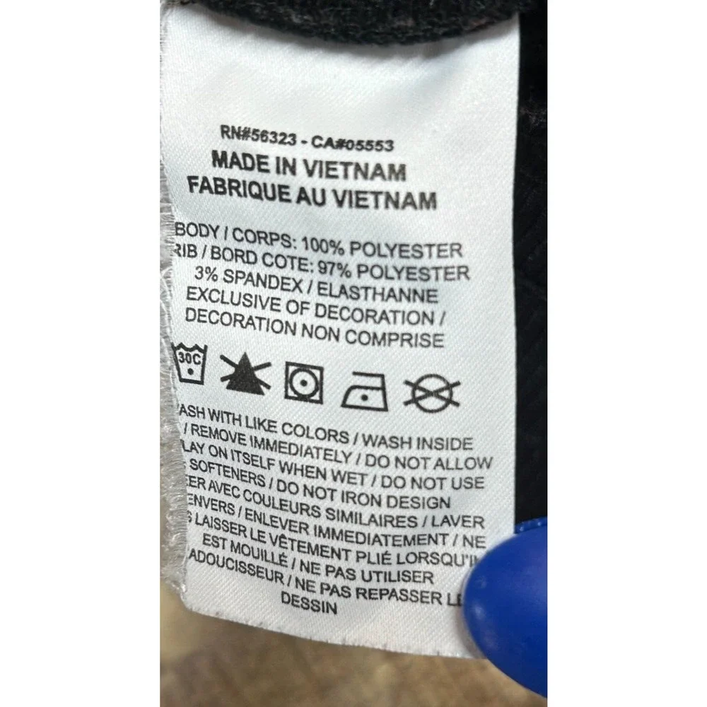 Nike Joggers Womens Large Black White Actual 33X28‎ HeritageTrack Pants